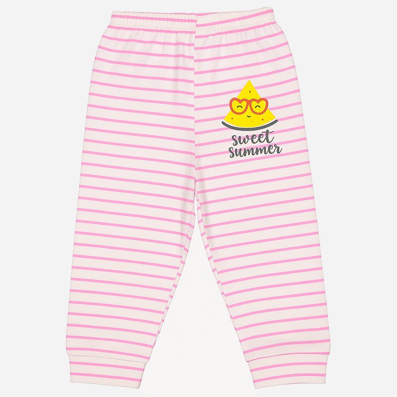 Bodycare Striped Pajami Pack Of 3