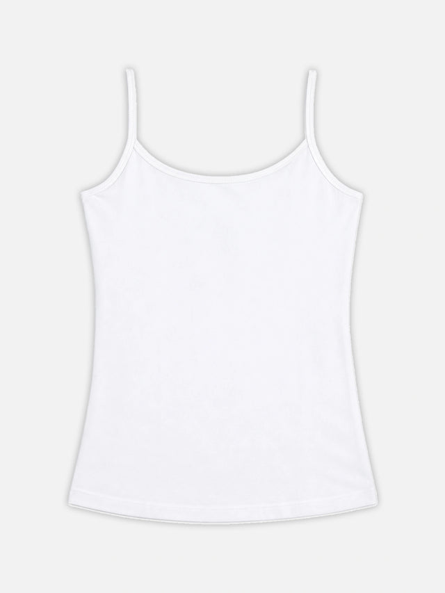 Girls Cotton Camisole Sleeveless Camisole for Everyday Innerwear Comfort and Easy Layering - Pack of 6