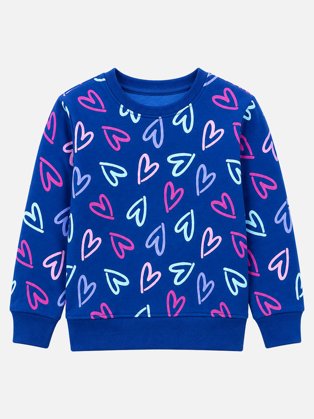 Girls Sweatshirt for Casual Wear, Warm Layering, Everyday Comfort and Practical Wardrobe Essentials for Daily Use
