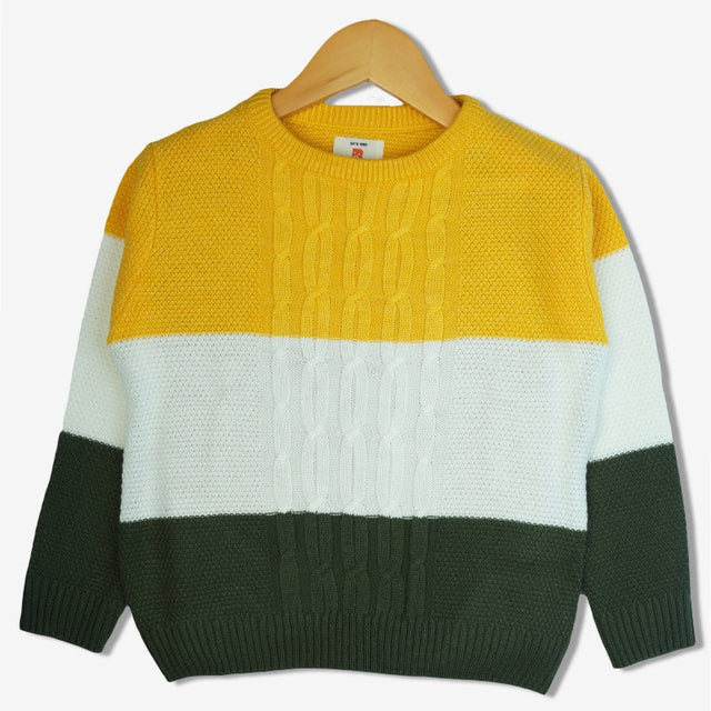 Boys Sweater Round Neck Full Sleeves - Bodycare