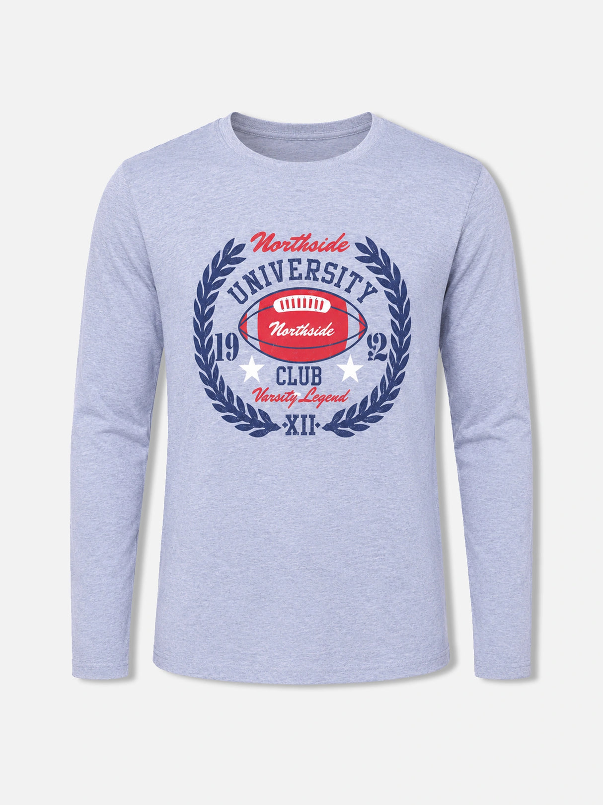 Men T-Shirt Round Neck Full Sleeves with Regular Styling for Everyday Casual Wear and Easy Layering Comfort