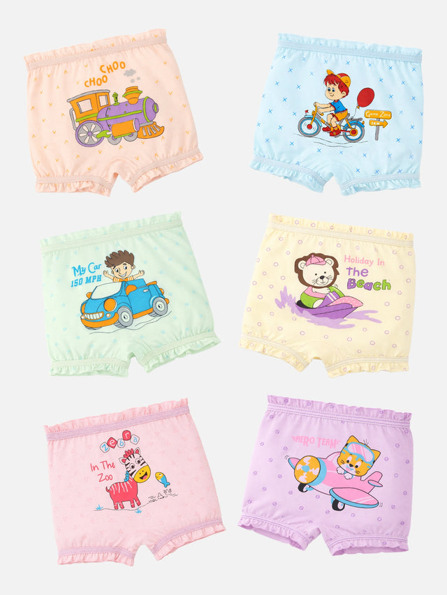 Unisex 100% Cotton Bloomer Pack of 6 - Bodycare