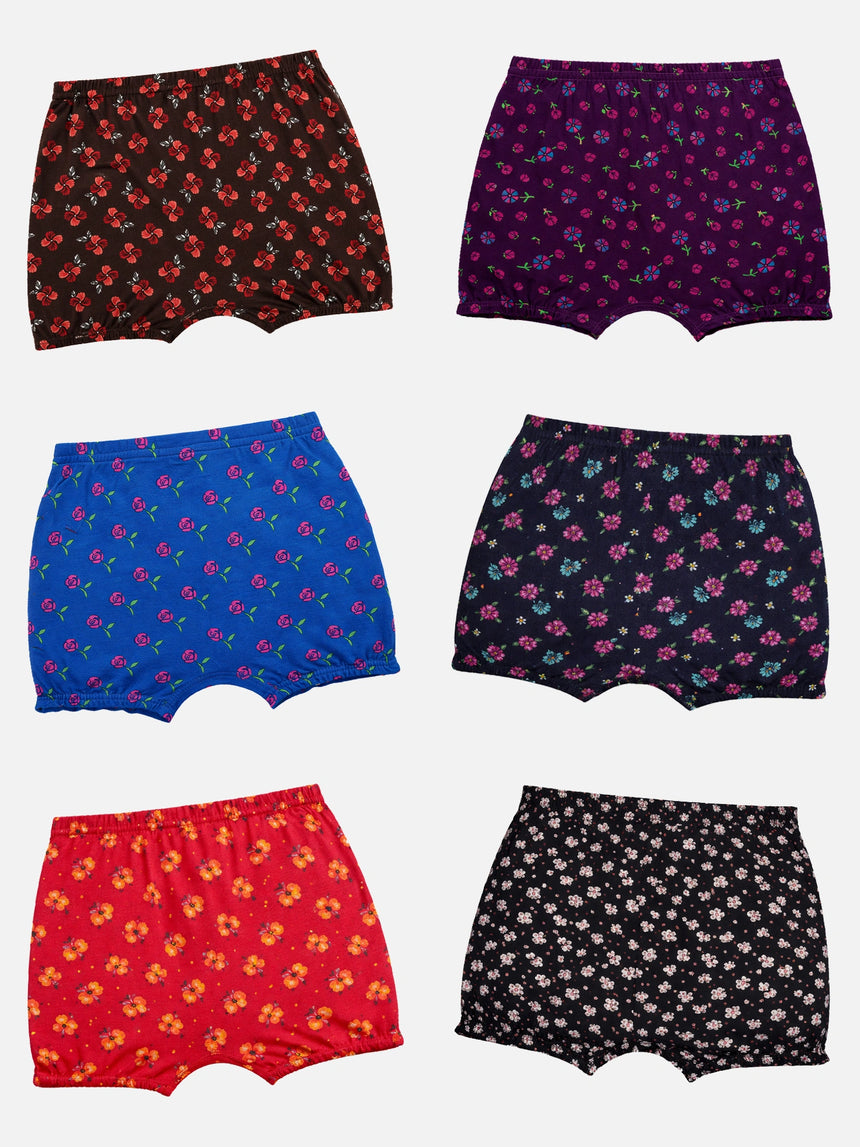Unisex 100% Cotton Bloomer Pack of 6 - Bodycare