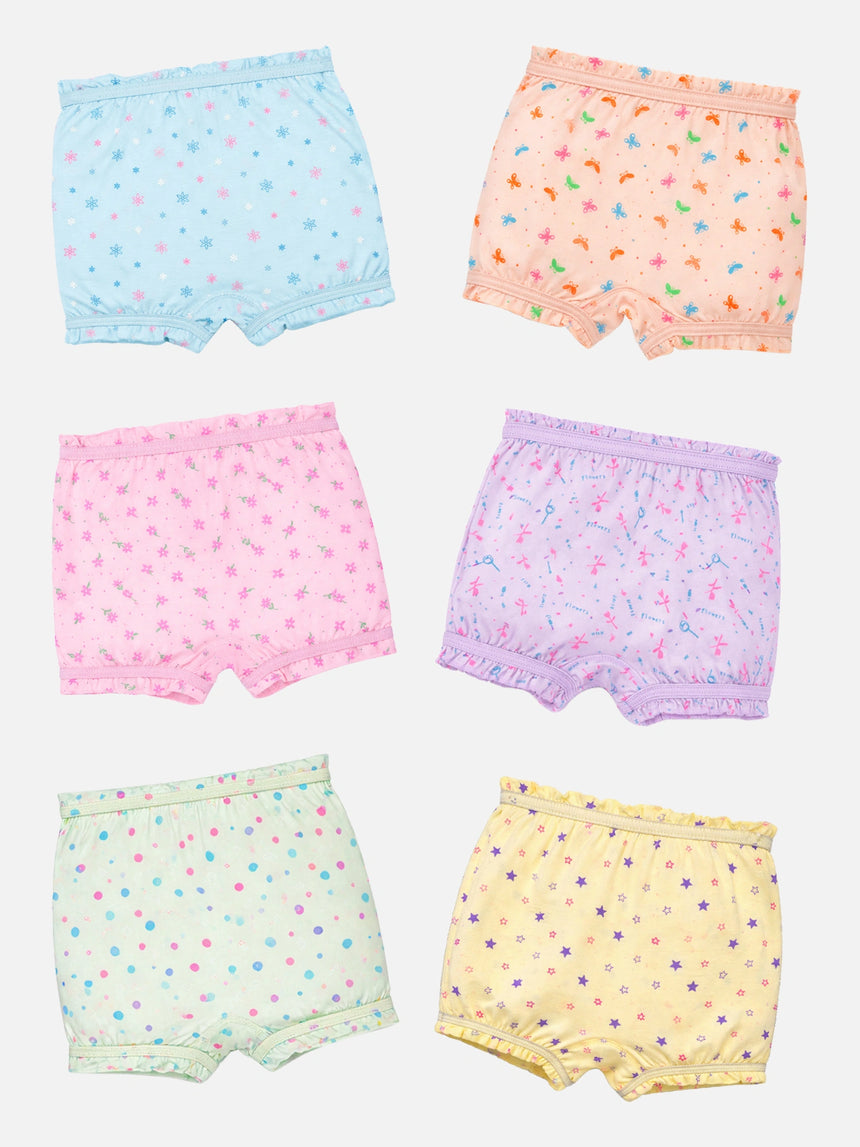 Unisex 100% Cotton Bloomer Pack of 6 - Bodycare