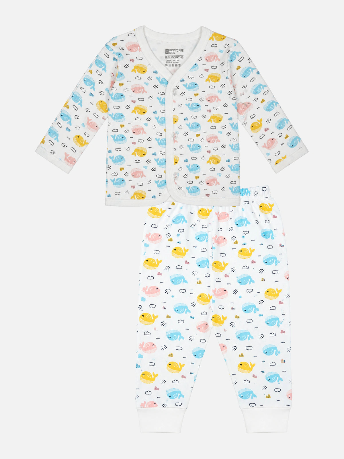 Unisex Front Open Thermal Suit with Fleece Fabric, Top and Full Pant Combo for Winter Innerwear Comfort