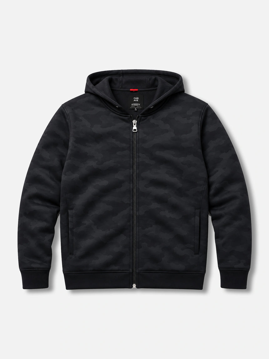 Boys Fleece Top Full Sleeves Hooded Pack of 1