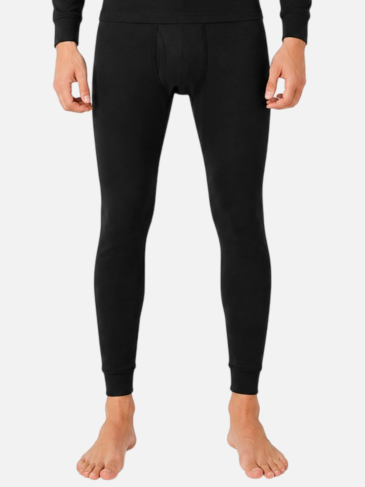 Men Thermal Bottom for Winter Wear, Warm Base Layer Comfort, Cold Weather Protection and Regular Inner Use