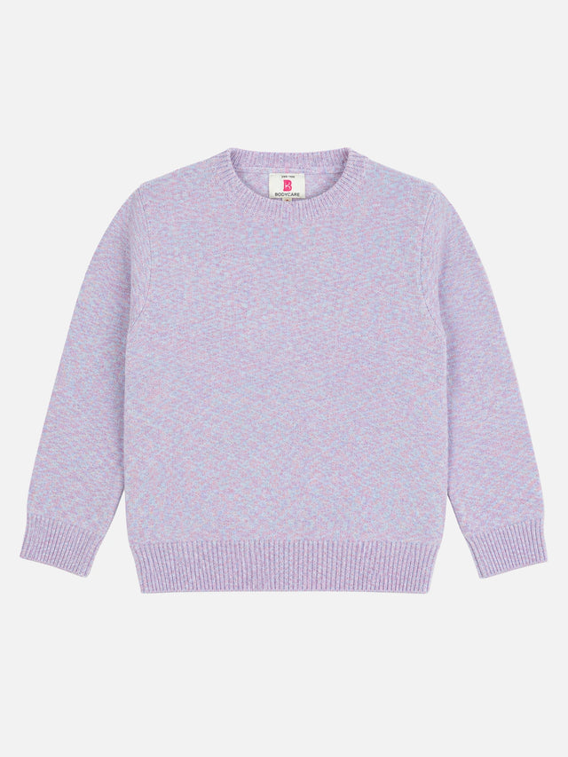 Girls Round Neck Full Sleeves Sweater with Comfortable Winter Wear Styling and Everyday Casual Appeal