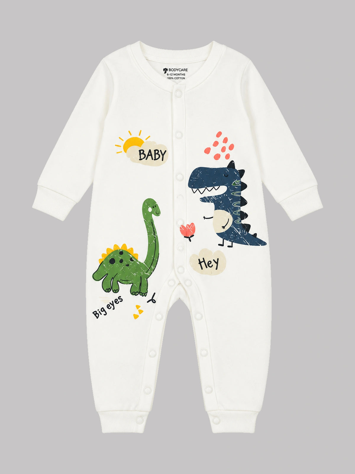 Baby Boys Interlock Romper for Everyday Babywear Comfort, Easy Dressing and Regular Wardrobe Essentials