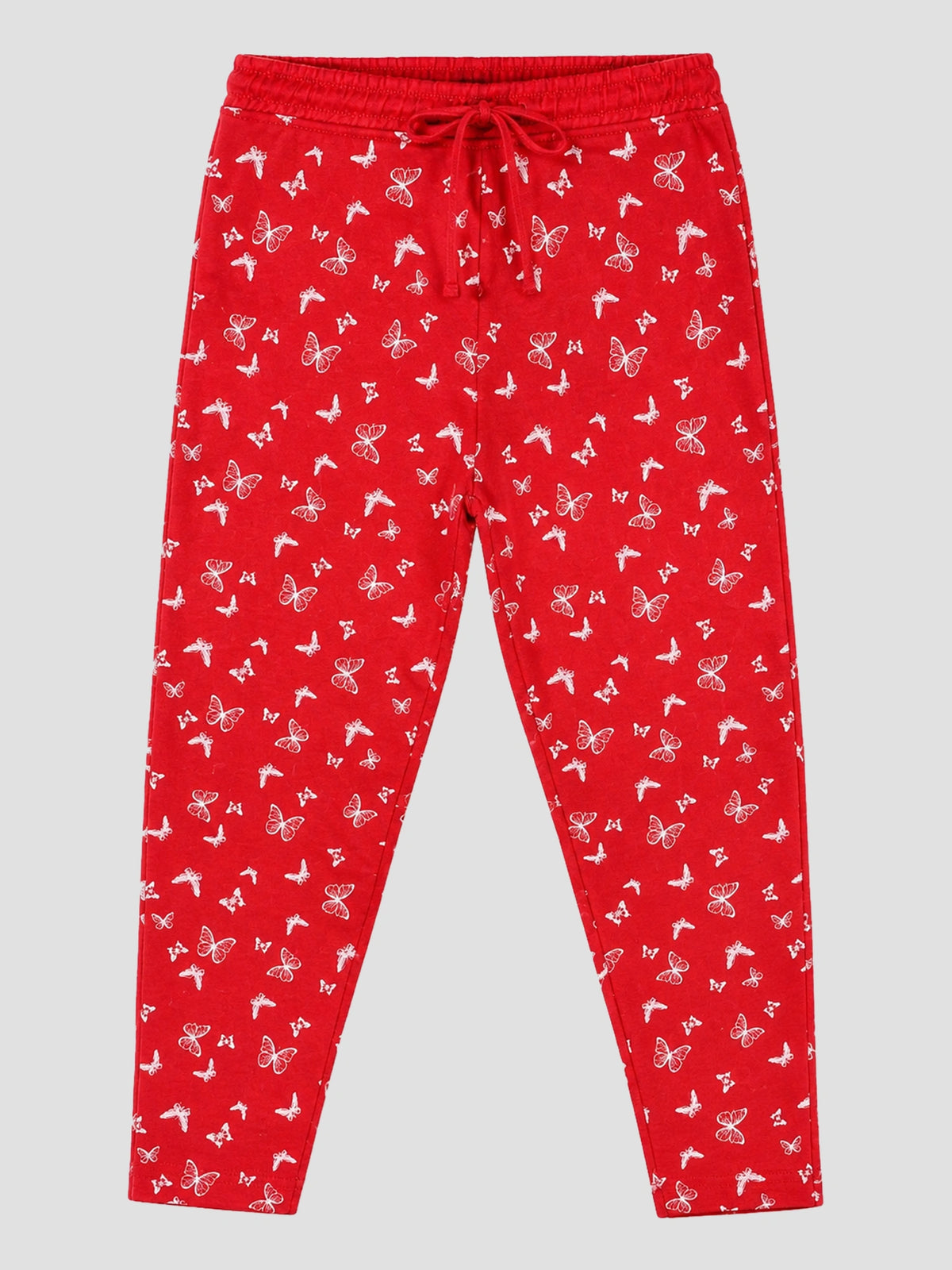 Baby Girls Cotton Track Pant Regular Fit Mid Rise for Everyday Comfort, Lounge Wear, Easy Movement and Wardrobe Essentials
