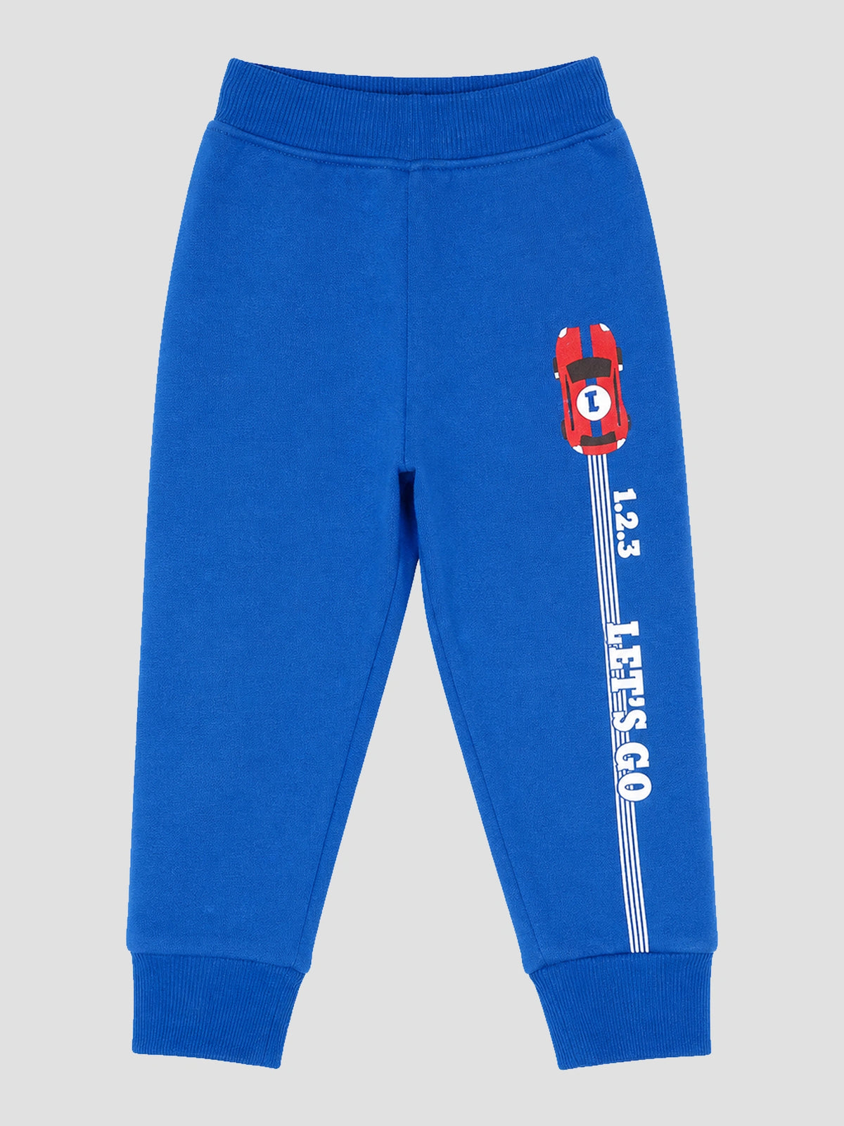 Baby Boys 3 Thread Fleece Track Pant with Regular Fit for Warm Casual Wear, Easy Movement and Comfort