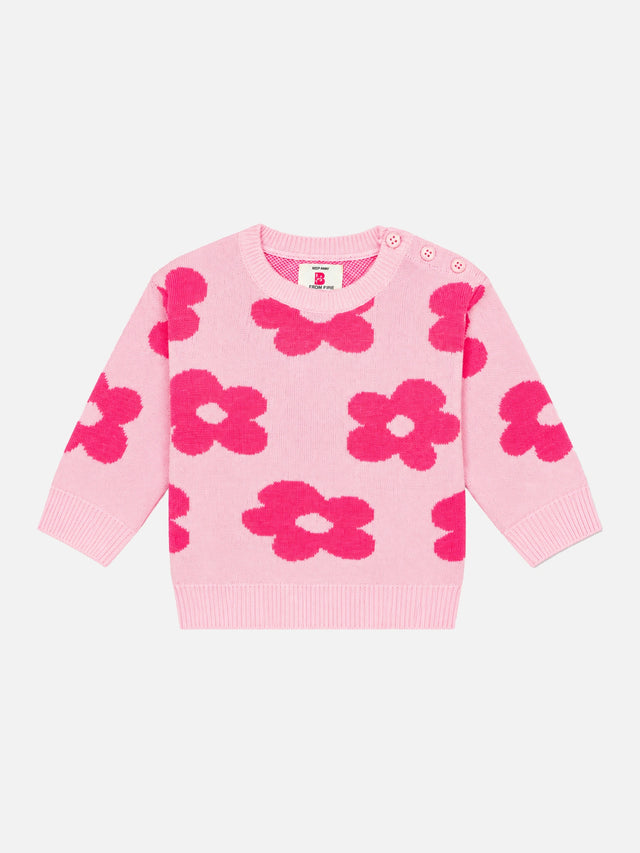 Girls Soft Cotton Blend Sweater for Winter Wear, Warm Comfort, Casual Outfits and Regular Wardrobe Use