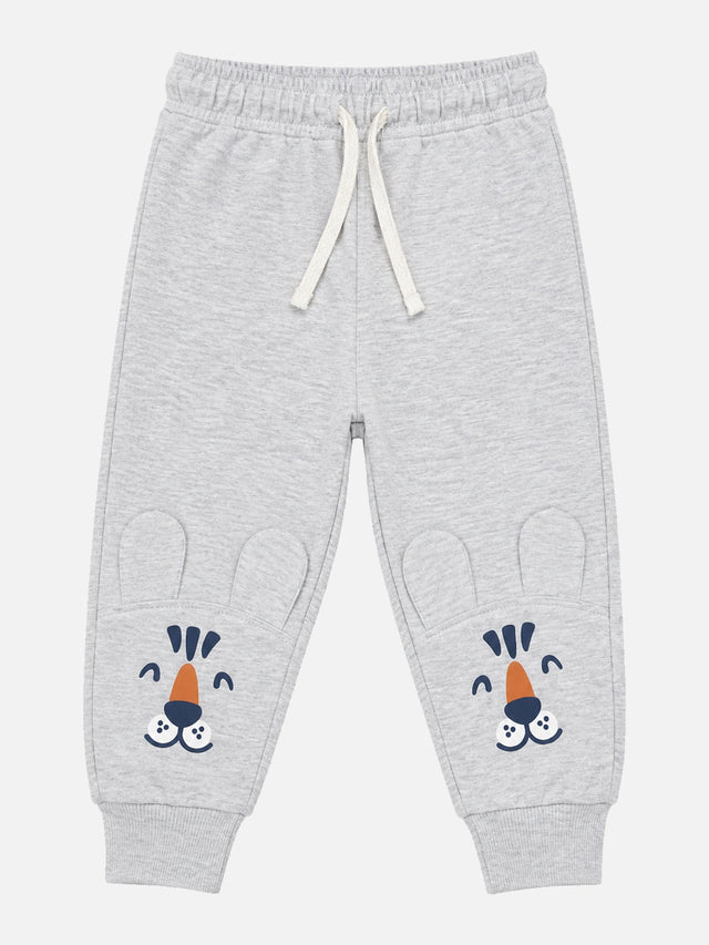 Baby Boys Cotton Track Pant with Regular Fit for Casual Wear, Sports Use, Easy Movement and Everyday Comfort