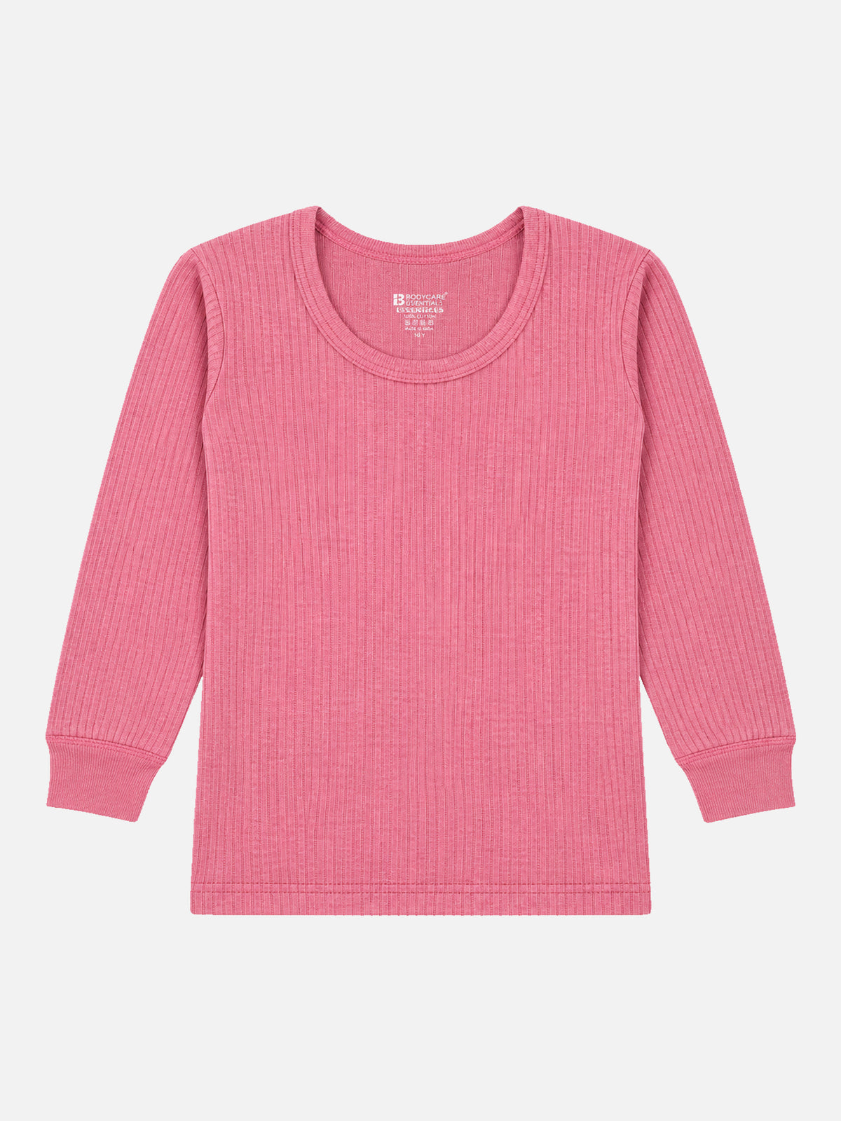 Unisex Antibacterial Thermal Top with Round Neck and Full Sleeves for Winter Base Layering and Cold-Weather Comfort