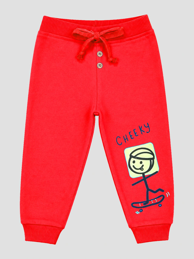 Baby Boys 100% Cotton Track Pant for Comfortable Casual Wear, Lounge Wear and Easy Everyday Movement