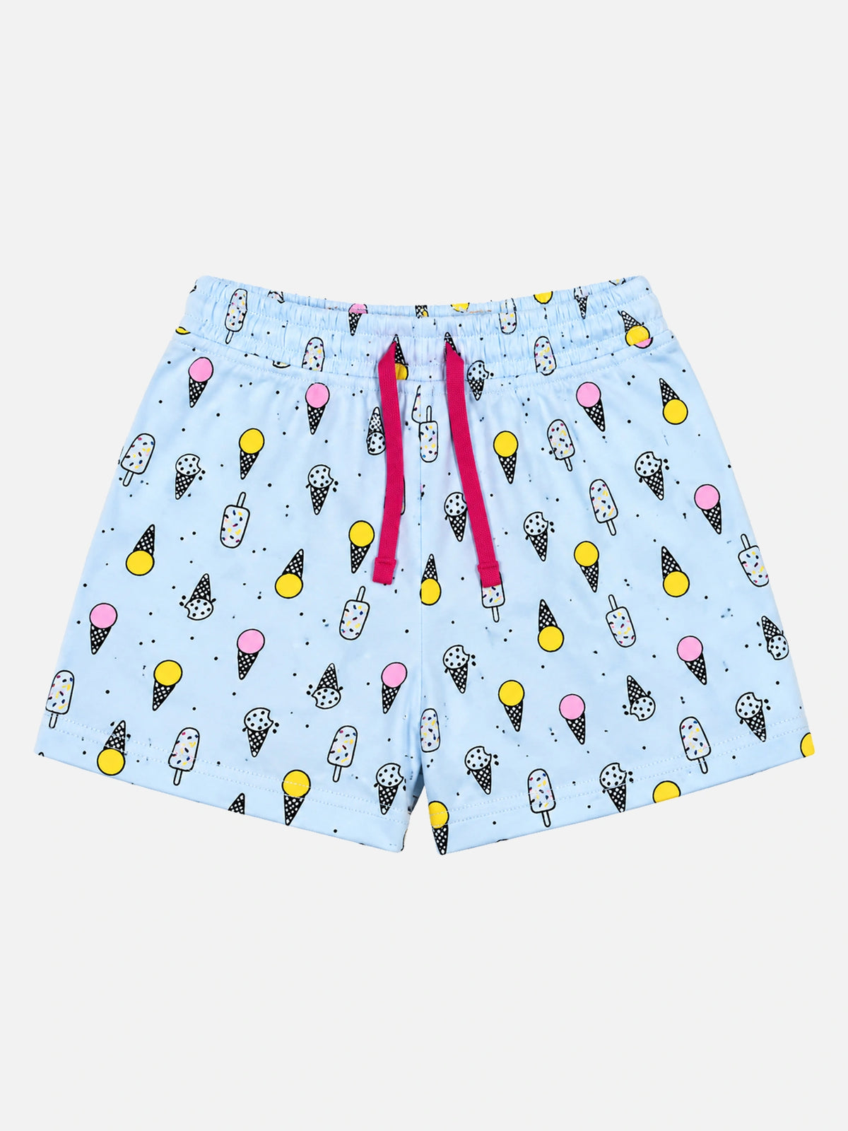 Baby Girls Printed Shorts with Casual Babywear Styling for Everyday Comfort, Easy Movement and Regular Use