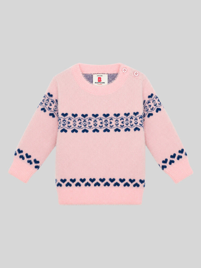 Girls Soft Cotton Blend Sweater for Winter Wear, Warm Comfort, Casual Styling and Regular Wardrobe Use