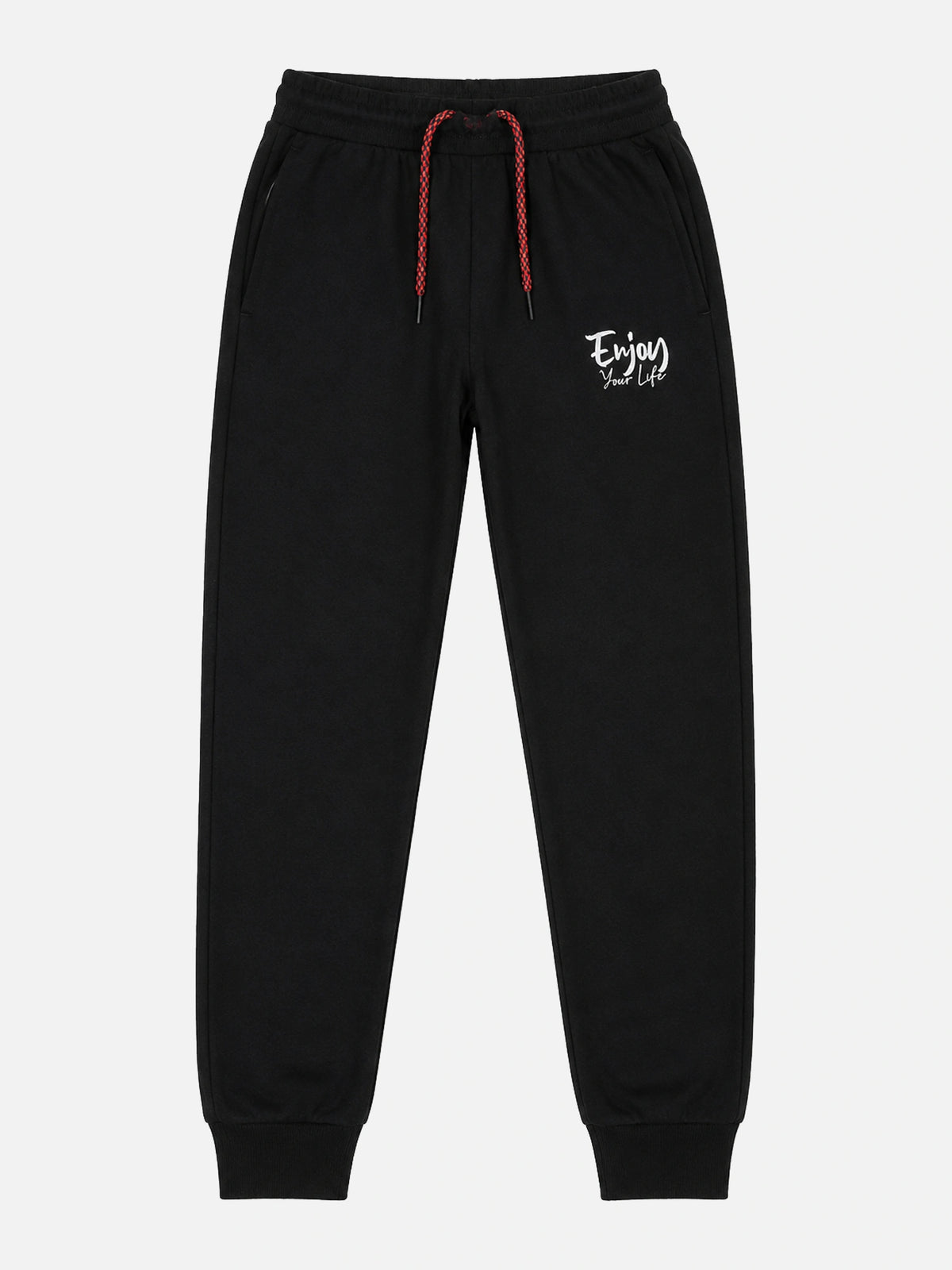 Boys French Terry Cotton Track Pant with Regular Fit Jogger Style for Casual Wear and Comfortable Active Movement