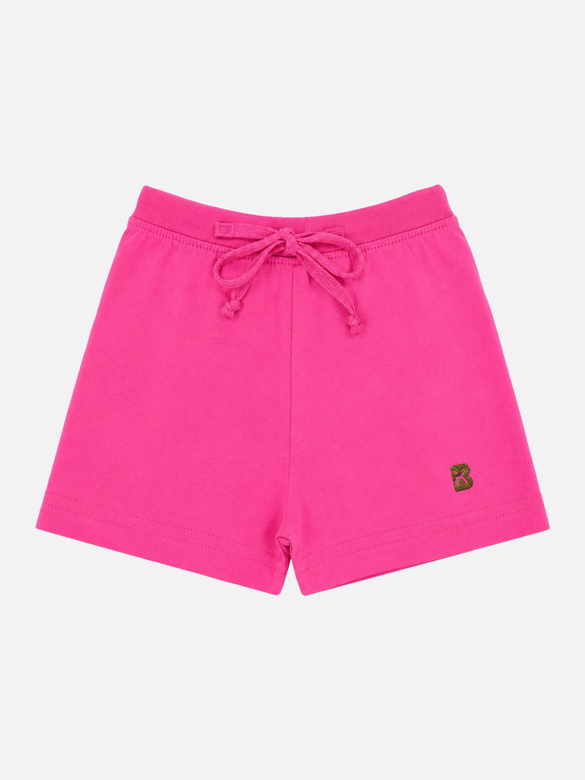 Baby Girls 100% Cotton Solid Shorts for Everyday Casual Wear, Easy Movement and Lounge Comfort - Pack of 1
