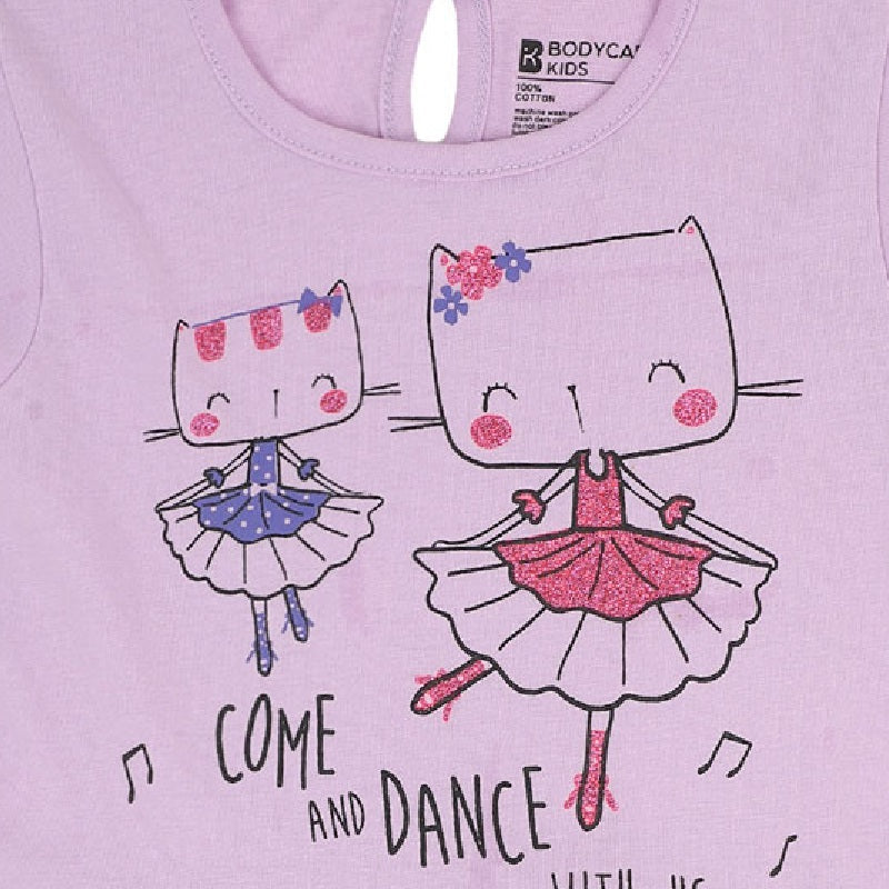 Bodycare Girls Cotton Half Sleeves Round Neck Frock