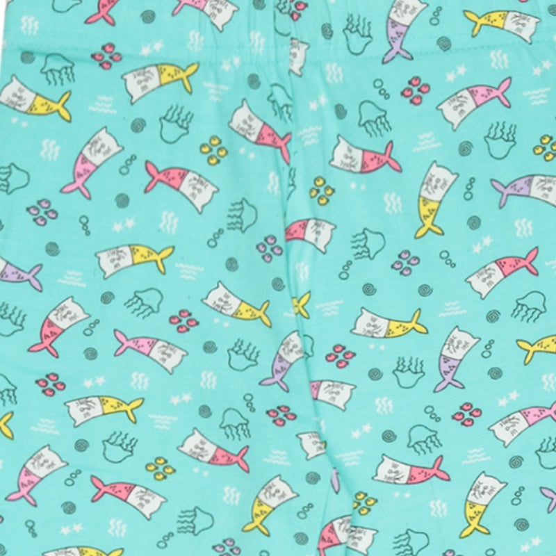 Girls 100% Cotton Leggings Pack of 1