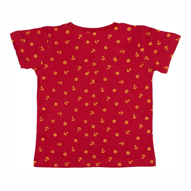 Baby Boys T-Shirt Round Neck Half Sleeves - Bodycare