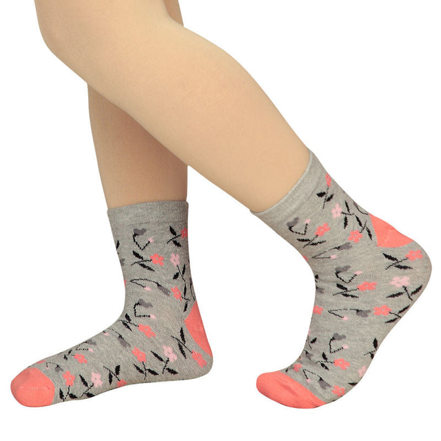 Women Cotton Spandex Socks Stretch Pack of 3 - Bodycare