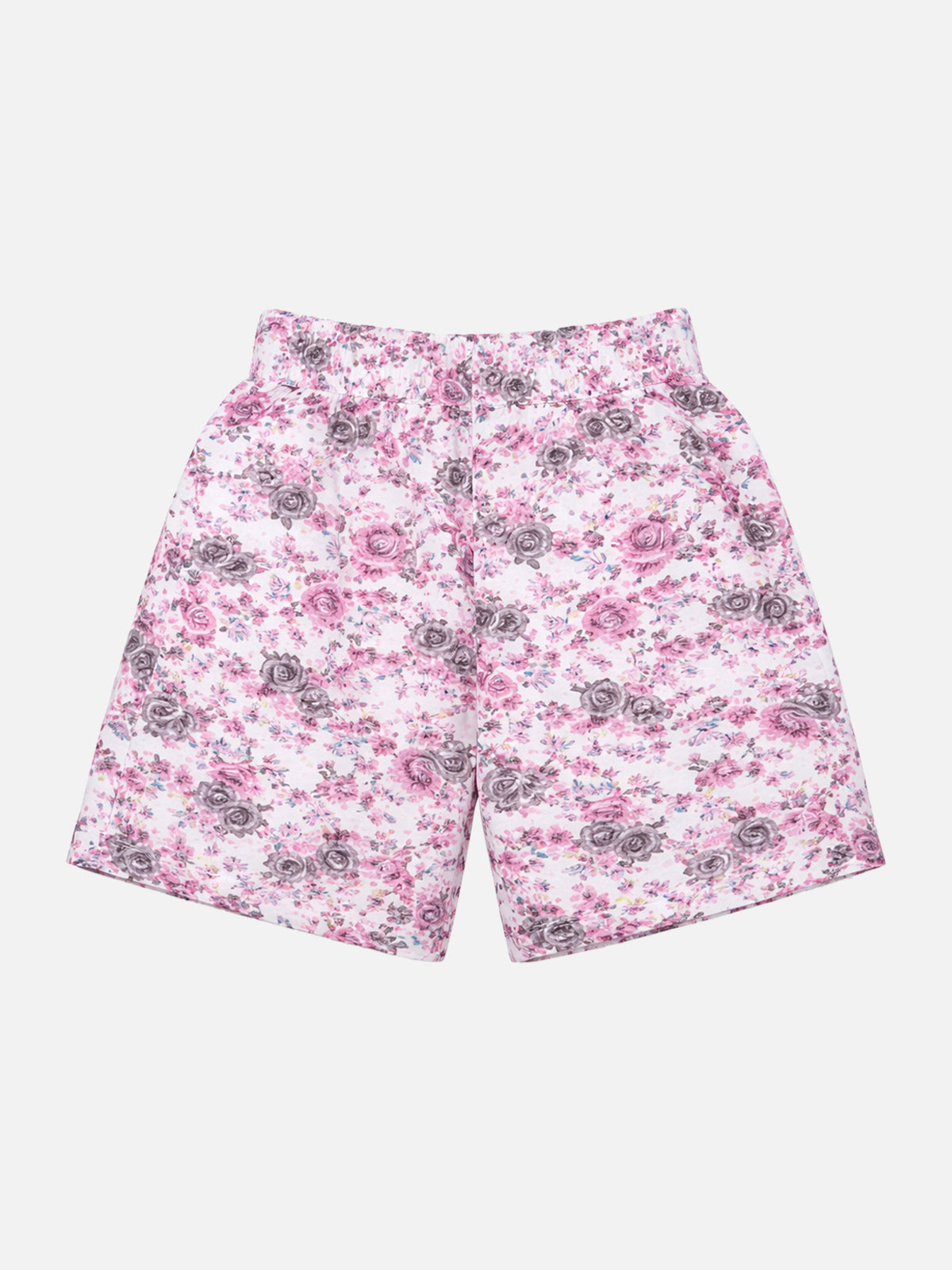 Girls 100% Cotton Shorts with Inner Elastic for Casual Comfort, Easy Movement and Daily Wear - Pack of 3