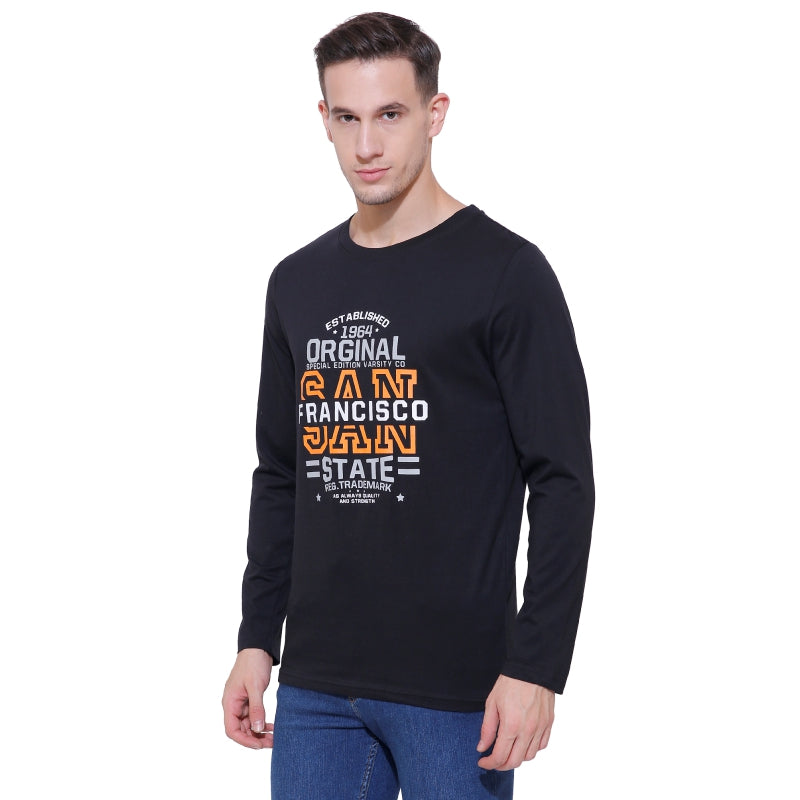 DYCA Men T-shirt Round Neck Full Sleeves