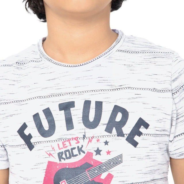 Boys 100% Cotton T-Shirt Round Neck Half Sleeves Pack of 1 - Bodycare