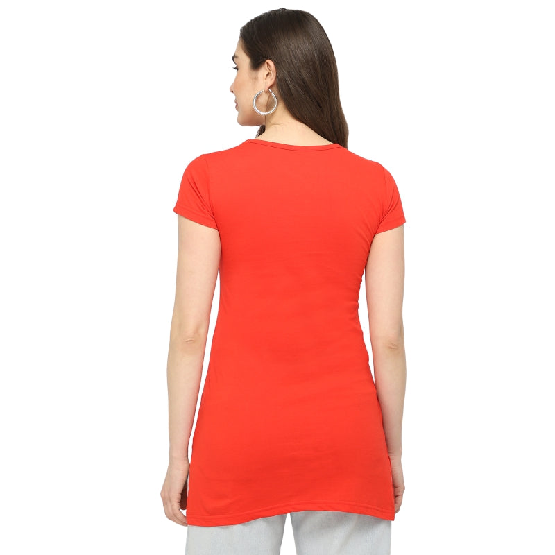 DYCA Women T-shirt Round Neck Half Sleeves