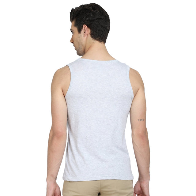 Men T-Shirt Round Neck Sleeveless - Bodycare