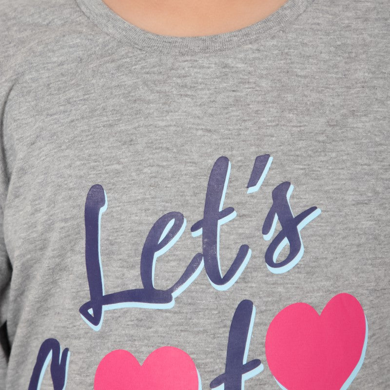 Bodycare Girls Tshirt Round Neck Full Sleeves Pack Of 1