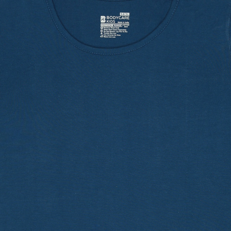 Bodycare Girls Cotton Round Neck Half Sleeves Tshirt Pack Of 2