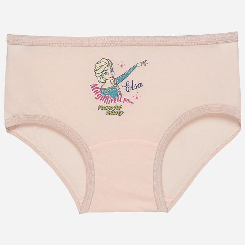 Bodycare Frozen Girls Cotton Panty Solid Pack Of 6