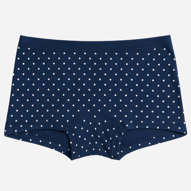 Girls 100% Cotton Boyshorts Inner Elastic Stretch Pack of 2 - Bodycare