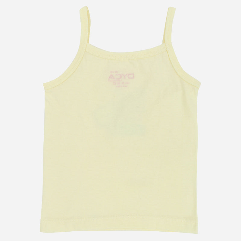 Girls Vest Dori Neck Sleeveless Pack of 6 - Bodycare