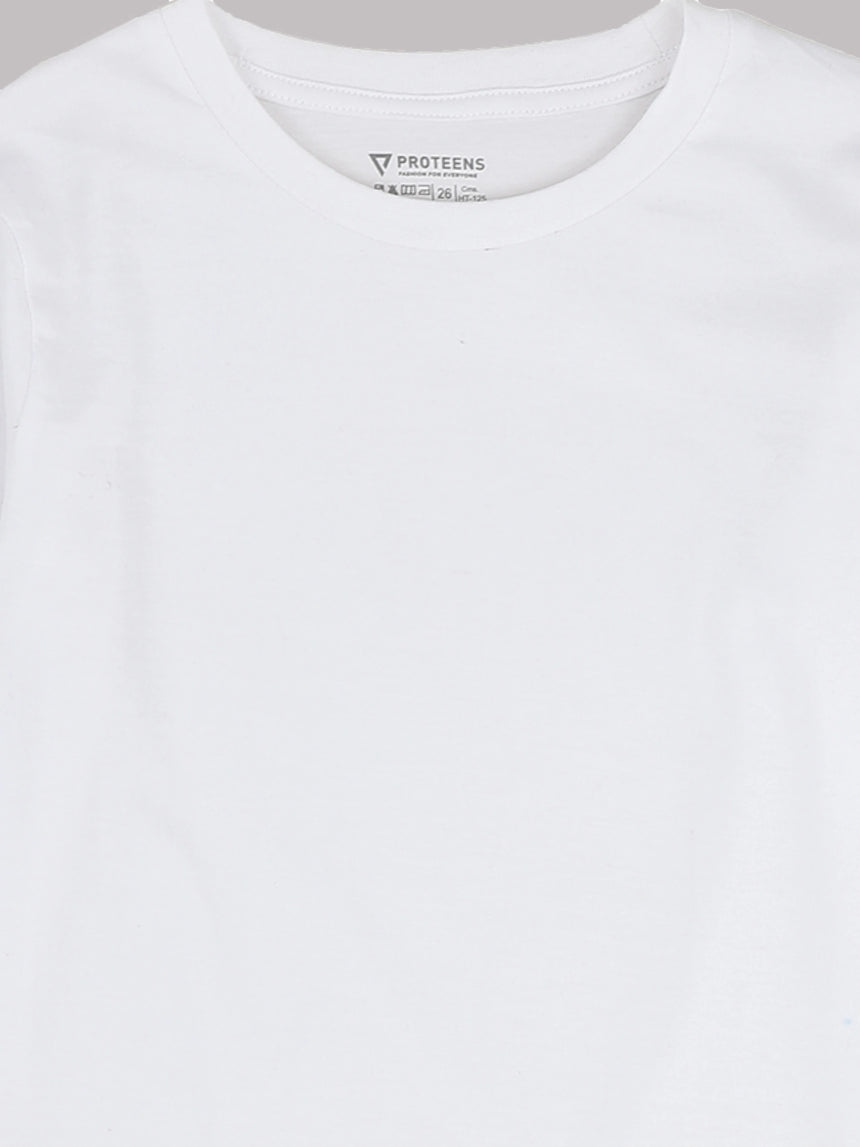 Boys T-Shirt Round Neck Full Sleeves