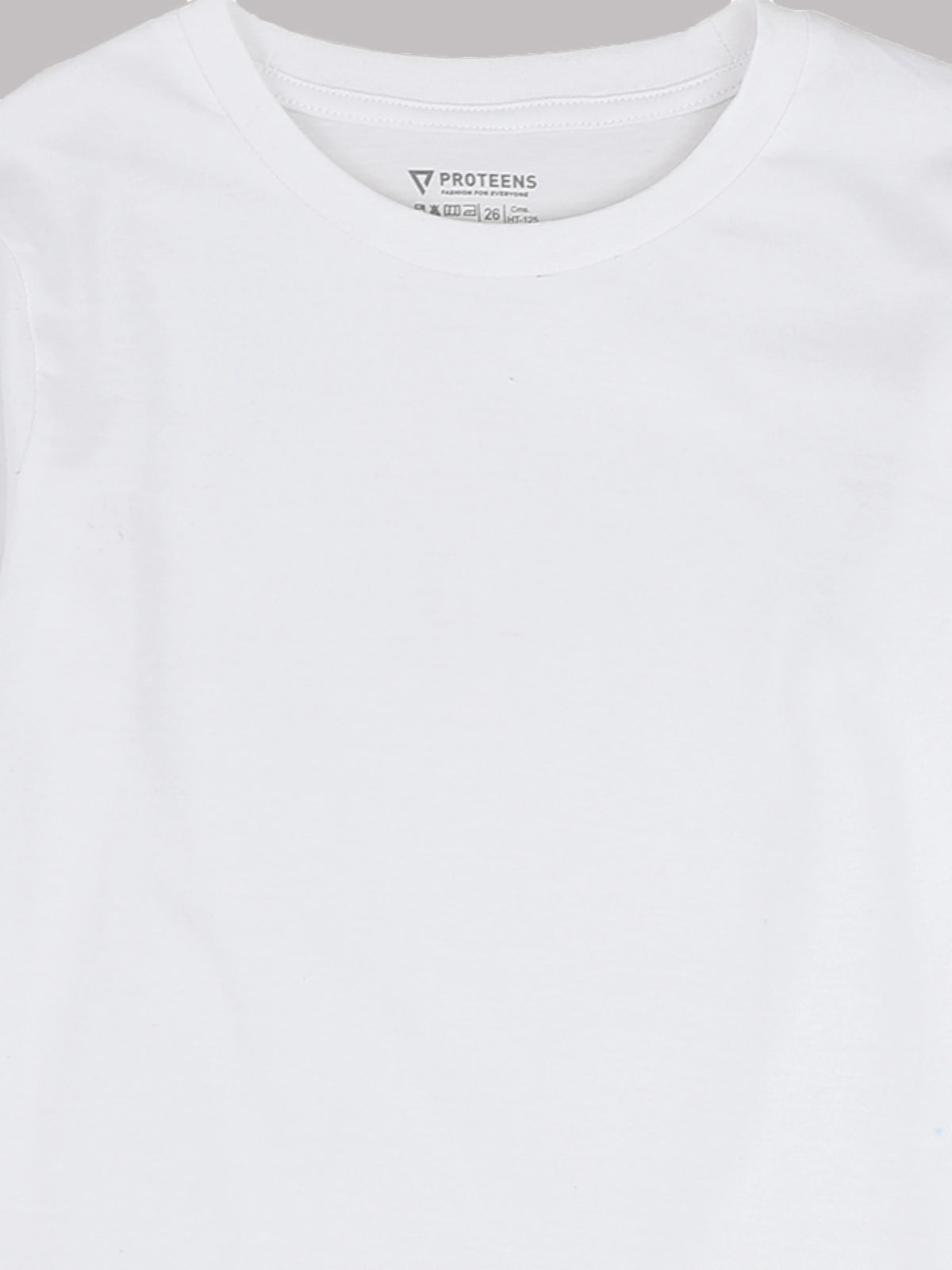 Boys Soft Cotton Blend Solid T-Shirt Round Neck Full Sleeves Casual Wear Top for School, Play and Everyday Use