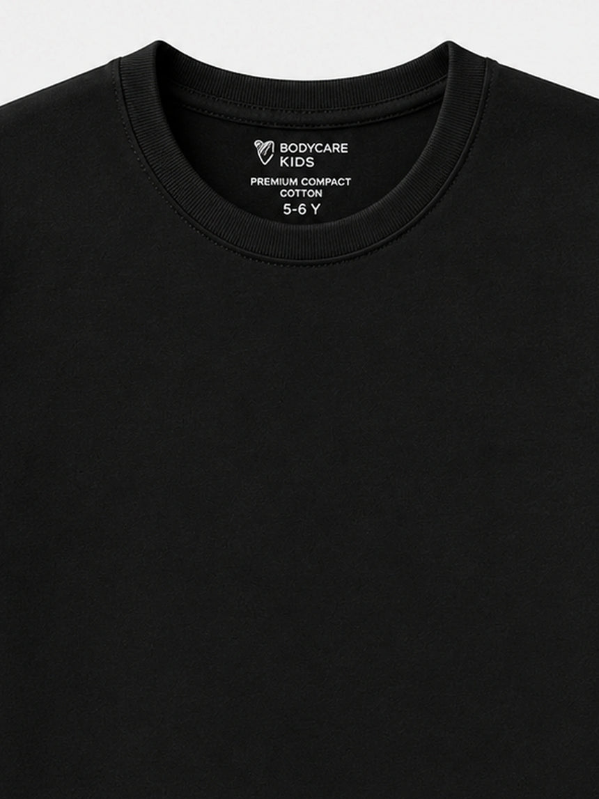Boys Cotton T-Shirt Round Neck Half Sleeves Pack of 1