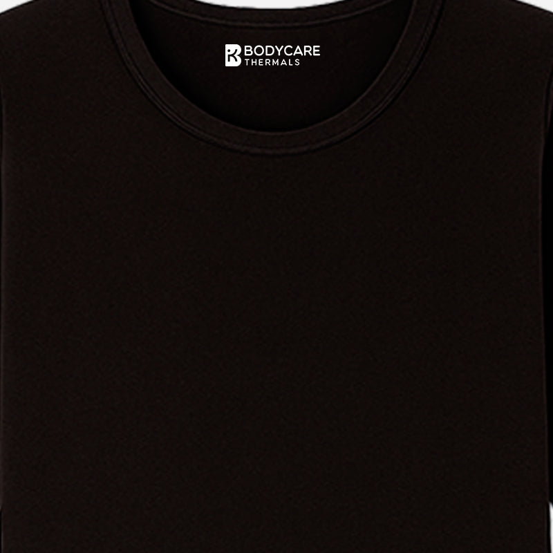 Ayaki Thermal Unisex Top Round Neck Full Sleeves Solid