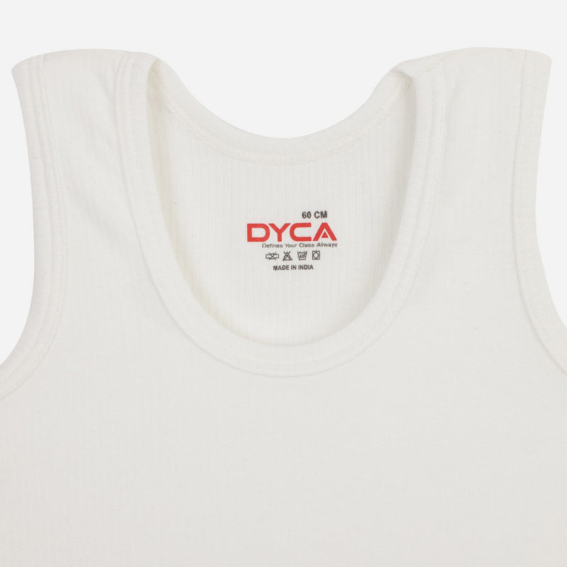 DYCA Unisex Round Neck Sleeveless Thermal Top Pack Of 2