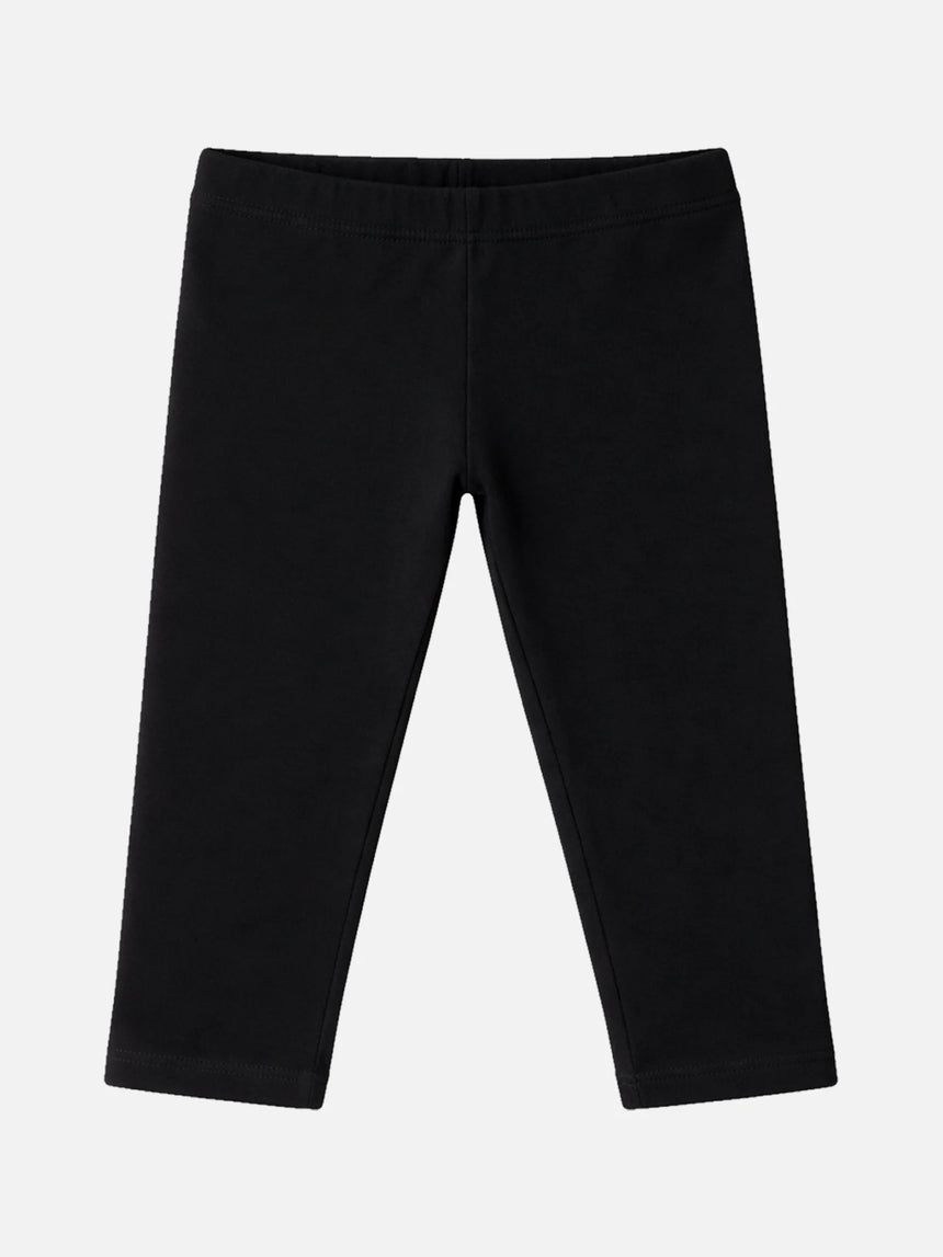 Girls Cotton Spandex Leggings Inner Elastic Stretch Pack of 1 - Bodycare