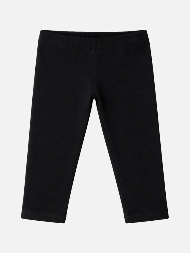 Girls Cotton Spandex Leggings Inner Elastic Stretch Pack of 1 - Bodycare