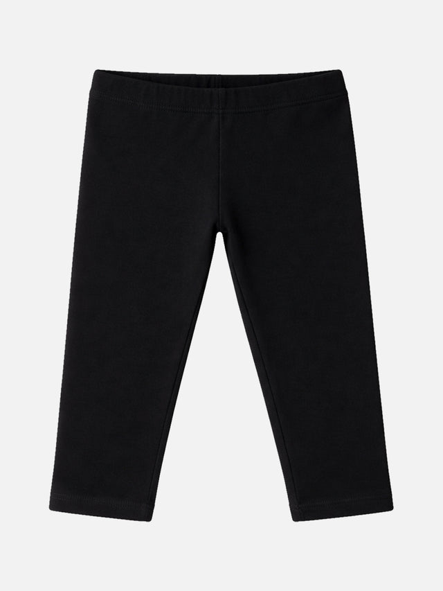 Girls Cotton Spandex Capri with Slim Fit Comfort, Easy Movement Bottom Wear and Everyday Casual Styling - Pack of 1
