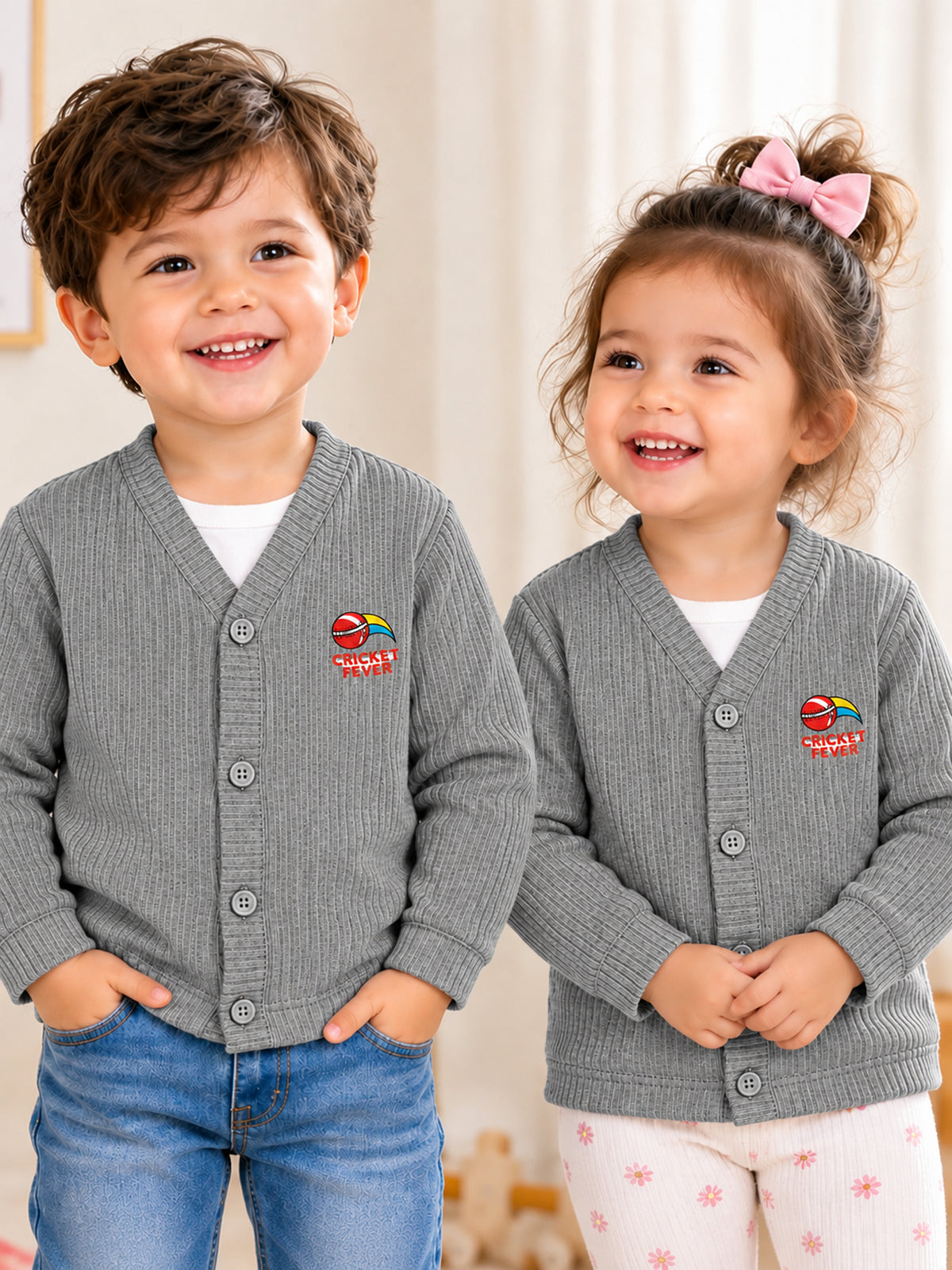 Unisex Baby Cotton Thermal Front Open Full Sleeves Top for Warm Winter Innerwear and Cold-Weather Comfort