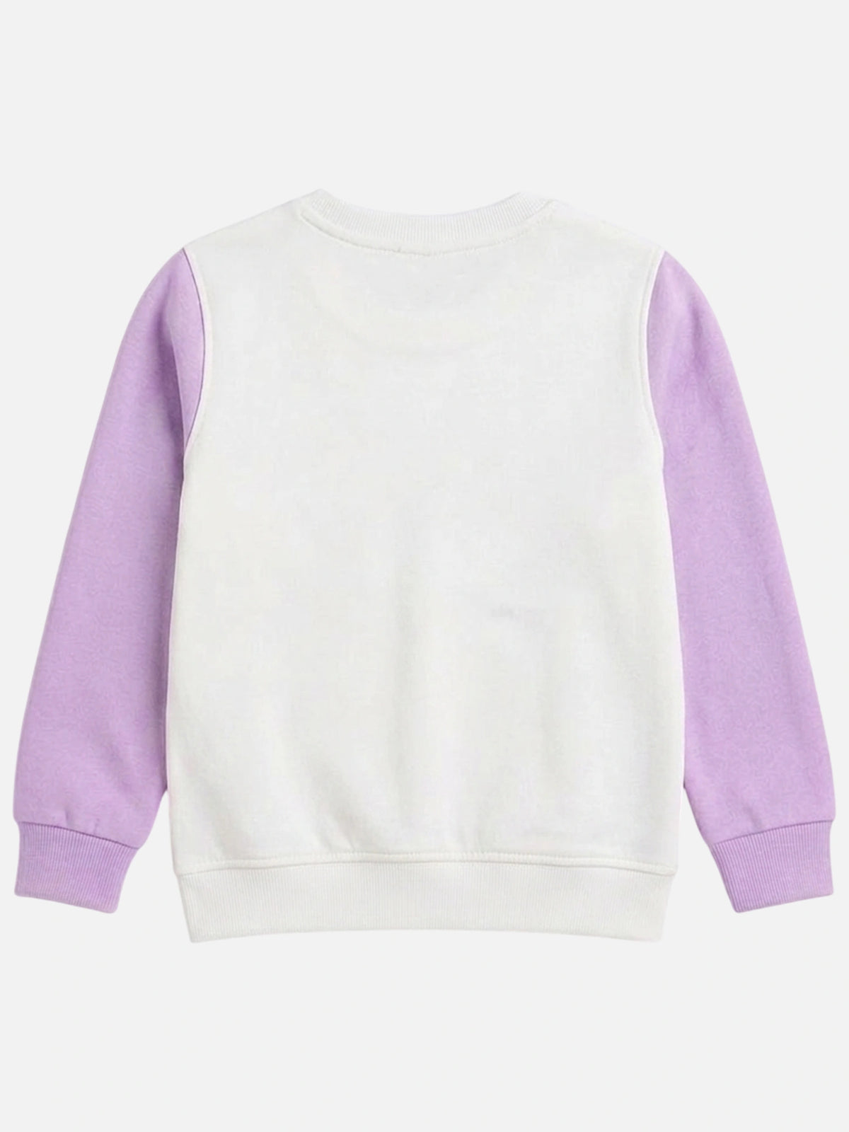 Girls 3 Thread Fleece Sweatshirt with Full Sleeves for Warm Casual Wear, Lounge Comfort and Everyday Use