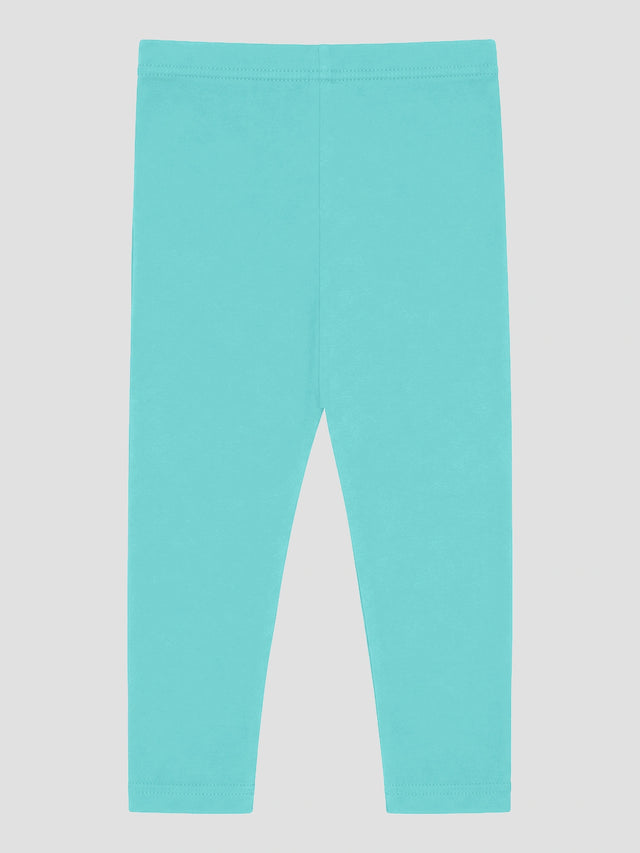 Baby Girls 100% Cotton Track Pant with Stretchable Elastic Waistband, Full Length Comfort and Casual Bottom Wear