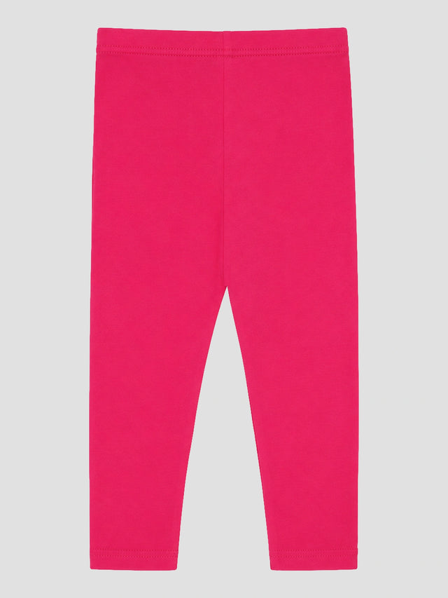 Baby Girls 100% Cotton Track Pant with Stretchable Elastic Waistband, Full Length Comfort and Casual Bottom Wear