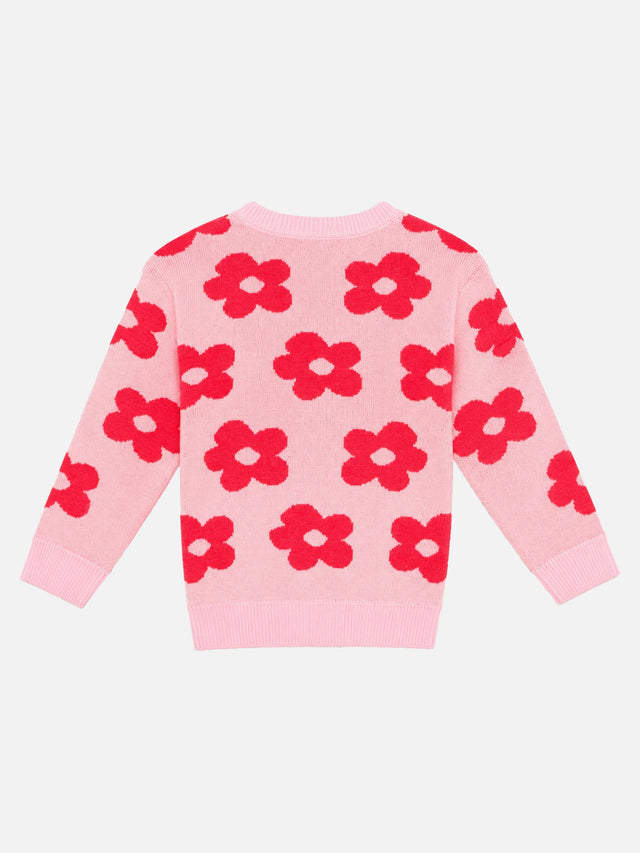 Girls Soft Cotton Blend Sweater for Winter Wear, Warm Comfort, Everyday Outfits and Regular Wardrobe Use